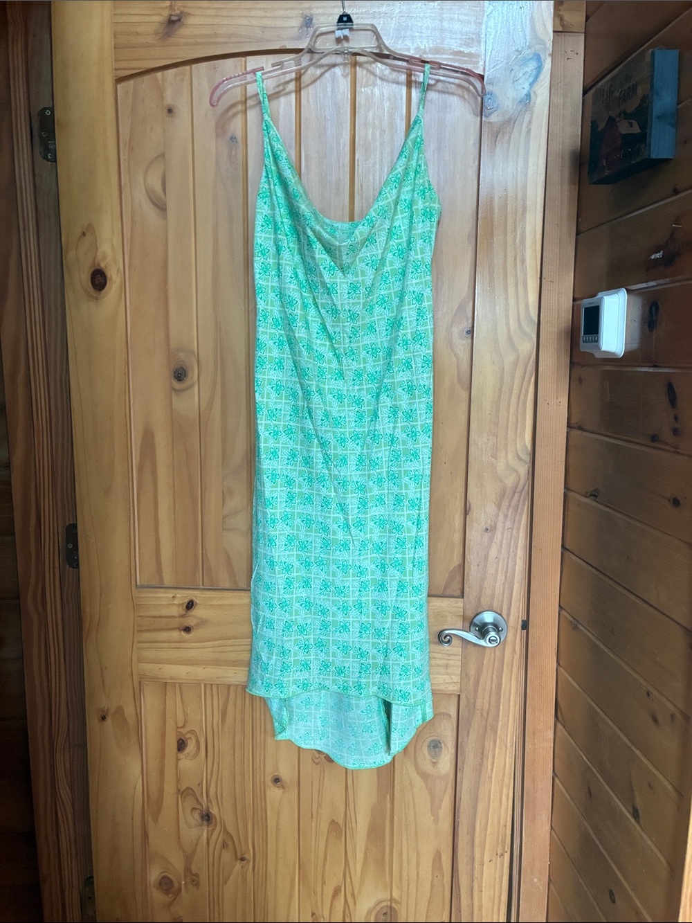 Esprit Vintage 90’s nineties drape front chemise style dress ditsy floral
